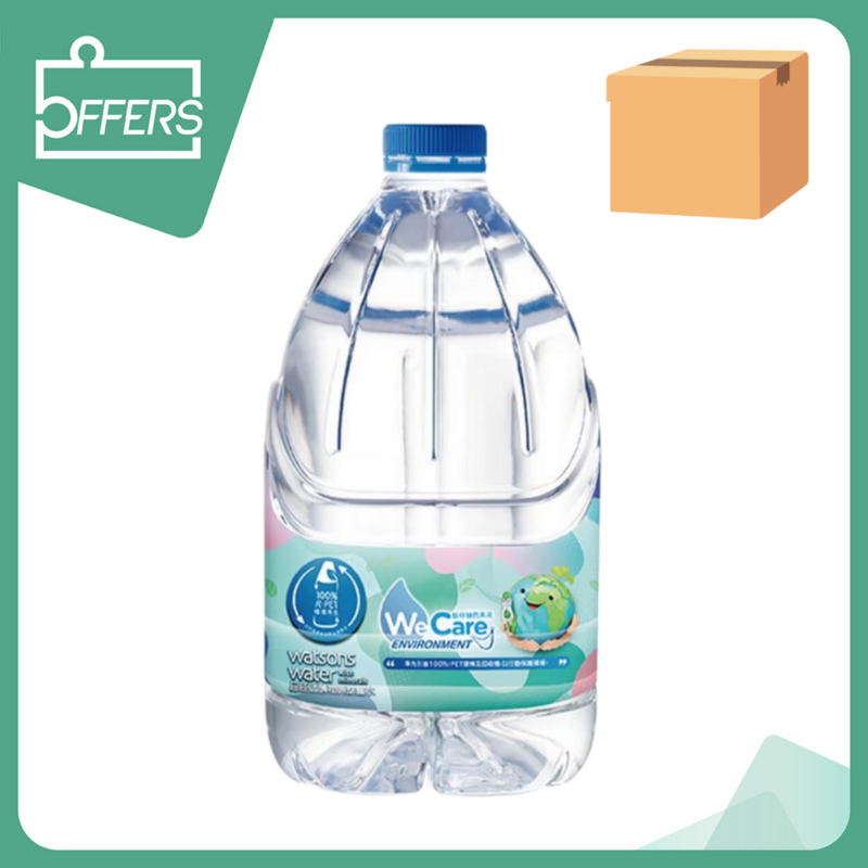 [原箱]屈臣氏 - 礦物蒸餾水 4.5L x 4支