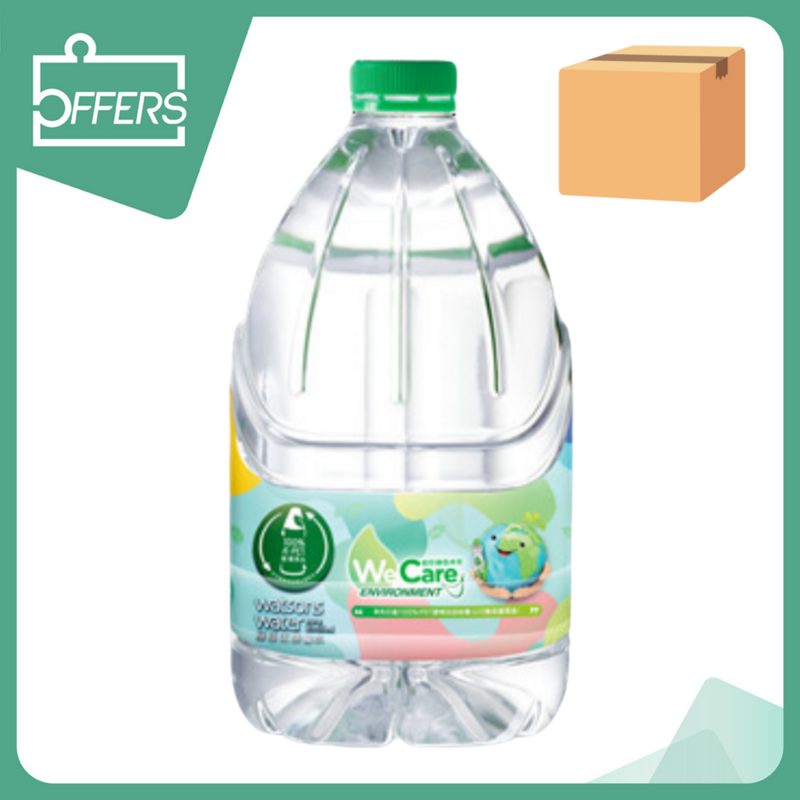 [原箱] 屈臣氏 - 蒸餾水 4.5L x 4支