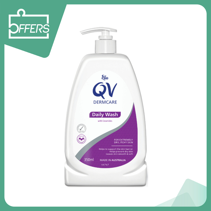 EGO QV 意高 - Dermcare 醫學濕疹潔膚露 Daily Wash (with Ceramides) 350mL  / 支