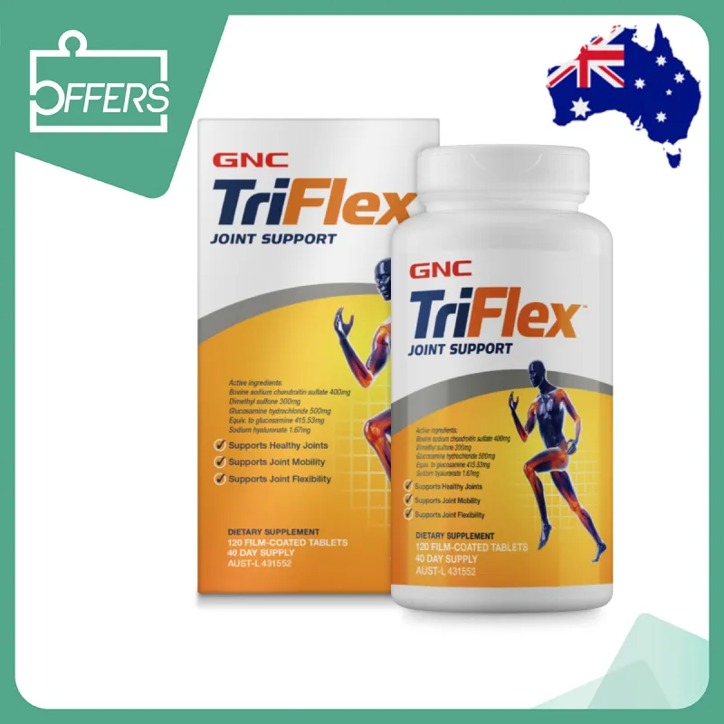 GNC - TriFlex™ Joint Support 3 活關節 120粒 (澳洲版)
