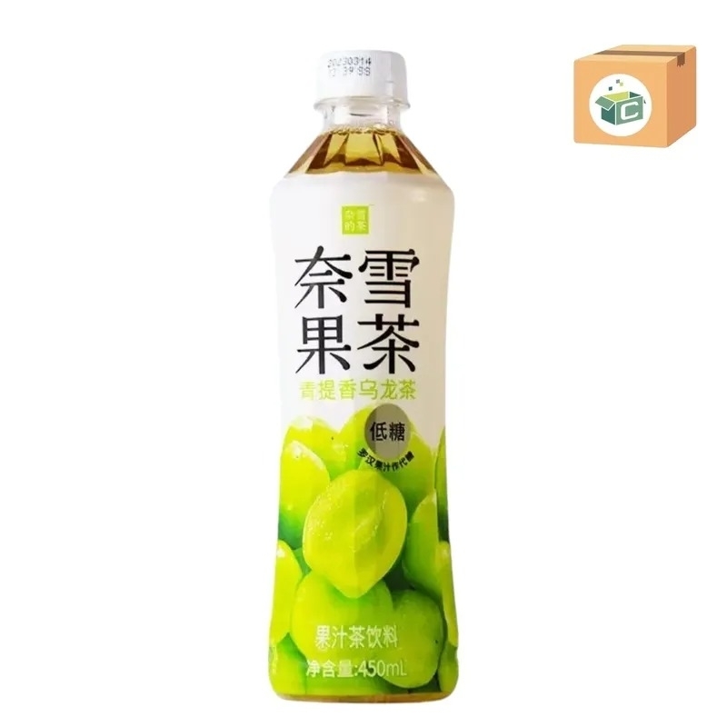 [原箱] 奈雪的茶 - 青提香烏龍茶 450ml x 15支 (此日期前最佳: 04/2025)