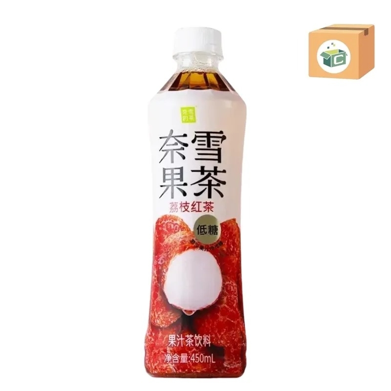 [原箱] 奈雪的茶 - 荔枝紅茶 450ml x 15支 (此日期前最佳: 02/2025)