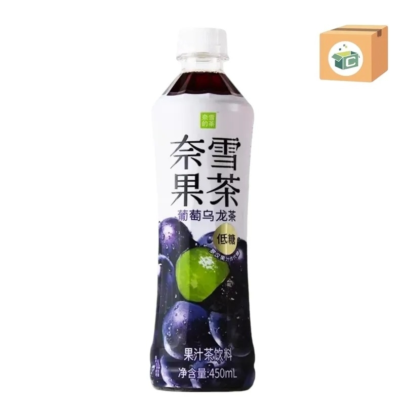 [原箱] 奈雪的茶 - 葡萄烏龍茶 450ml x 15支 (此日期前最佳: 02/2025 )