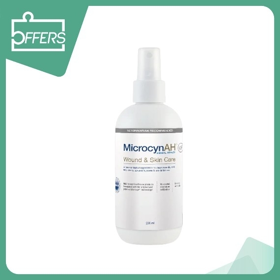 MicrocynAH - VF 麥高臣 寵物傷口及皮膚護理噴劑 (獸醫配方) 236ml