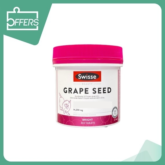 Swisse 斯維詩 - BEAUTY 葡萄籽 (14,250mg) 300粒 / 樽
